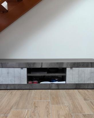 credenza + mobile tv