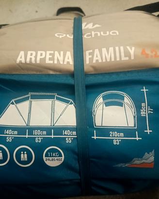 tenda da campeggio 