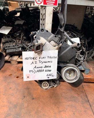 Motore Fiat Panda 1.2 Dynamic Anno 2004 Codice Mot