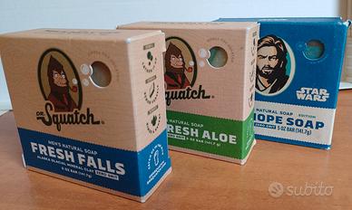 Saponette naturali da uomo  Dr. Squatch

