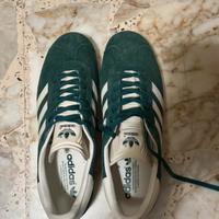 Adidas Gazzelle verdi/giallo oro uomo 44