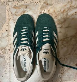 Adidas Gazzelle verdi/giallo oro uomo 44