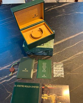 Rolex scatola box Verde