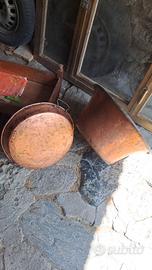 Recipienti in rame