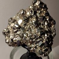 Drusa di cristalli di Pirite naturali  - Spagna