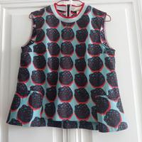 top tshirt blusa senza maniche Dazzle bel cotone