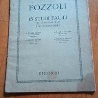 Spartiti - Ettore Pozzoli - 15 Studi Facili 