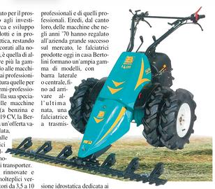Motofalciatrice Bertolini M141 Montagna