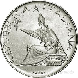 Italia 500 Lire Argento Quadriga 1961 R (1861-61)