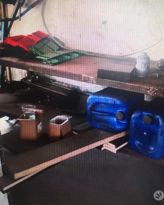banco lavoro con morsa giardino garage  fai da te