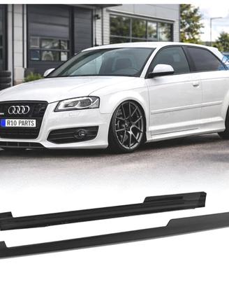 MINIGONNE LATERALI AUDI A3 8P LOOK S3 3 PORTE