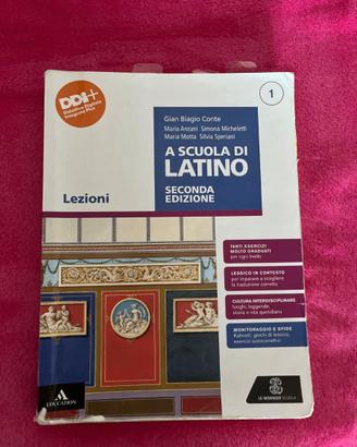 libro "A Scuola di Latino" per liceo classico