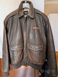 GIUBBOTTO UOMO AVIREX IN VERA PELLE 