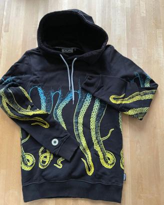 Felpa Octopus XS - nera + multicolor