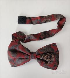 farfallino in seta vintage