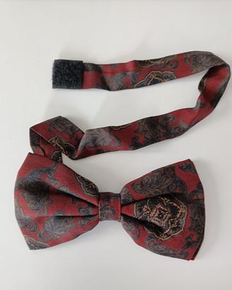 farfallino in seta vintage
