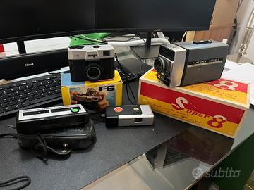 Lotto macchine fotografiche vintage