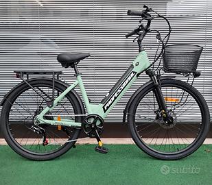 BICI ELETTRICA NUOVA BATTERIA LITIO GARANZIA 2 ANN