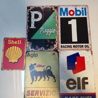 targhe in metallo motors 