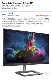 MONITOR 27’’ 144HZ FULL HD