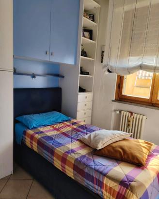 Letto singolo con materasso