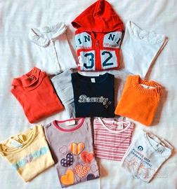Set 11 pezzi bambina 24/36 mesi