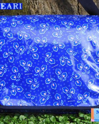 👜 NAJ OLEARI VINTAGE 1990 Borsa tracolla cerata ✿