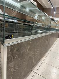 banco tavola calda caldo/freddo