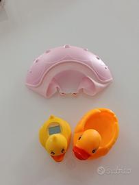 accessorii per il bagnetto del neonato 