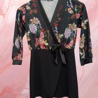 vestito donna elegante tg unica nero