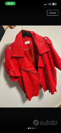 Giacca biker donna Susy Mix rossa – Usata