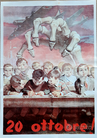 STRAGE DI GORLA manifesto 2a G.M. epoca R.S.I