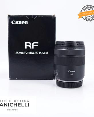 Canon RF 85 F/2 MACRO IS STM Usato (G871)
