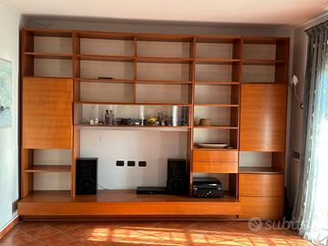 Libreria Misuraemme in ciliegio