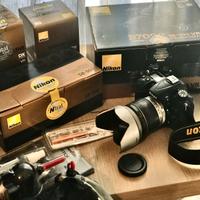 Nikon D7000 e accessori.