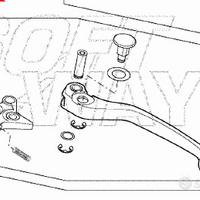 -Leva frizione Aprilia Caponord 1000 AP8118659