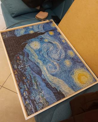 Puzzle completo, "Notte stellata" di Van Gogh