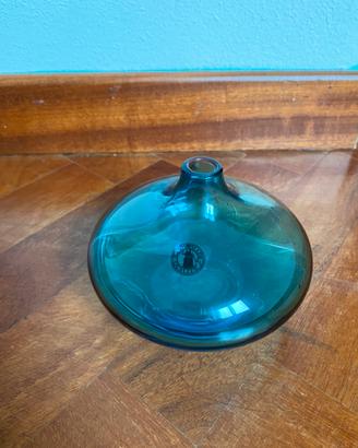 Vaso a bolla vetro soffiato turchese Salong Ikea