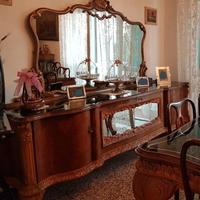 Credenza con alzata a specchio