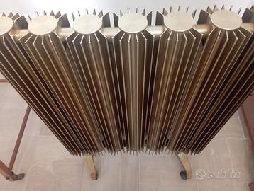 Termosifone elettrico in ottone vintage