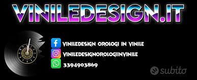 Orologi da parete in vinile 33 giri