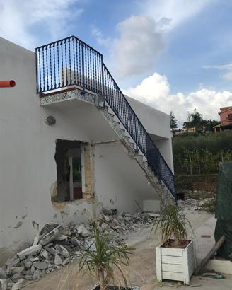 Ringhiere in ferro zincato