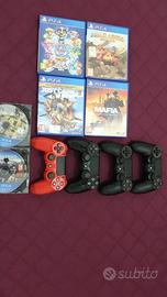 giochi e controller ps4 play station 4