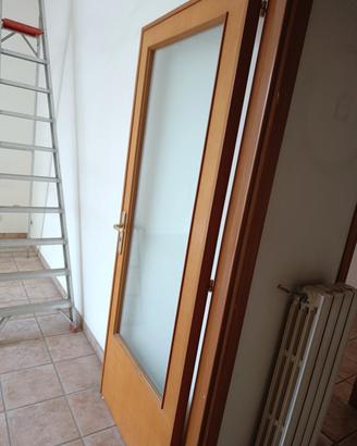 porte interne legno e vetro 
