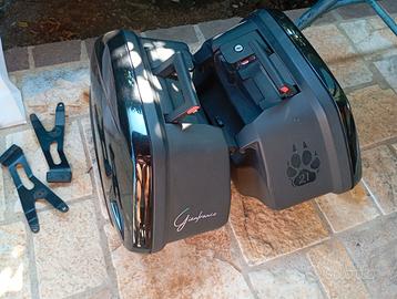 2 Borse valigie bauli Originali Yamaha Tracer 900
