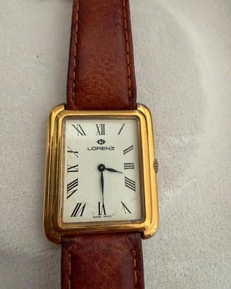 Orologio Lorenz tank donna vintage