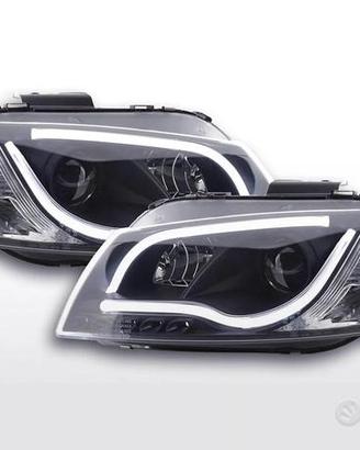 Fanali anteriori per Audi A3 8P 03 08 sfondo nero