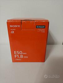 obiettivo sony e 50 f 1.8