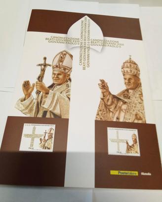 Folder Canon. Papa Giovanni XXIII e G. Paolo Il 
