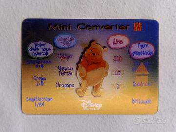 WINNIE THE POOH converter cards
